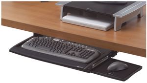 Fellowes Tastaturschublade mit Mausablage Office Suites schwarz