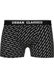 Urban Classics Herren Boxershorts Boxerky 5-Pack TB3845 Brgd/Dblu+Wht/Blk+Wht+Logo+Blk 3XL