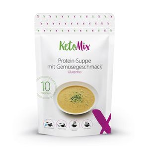 KetoMix Protein-Suppe mit Gemüsegeschmack | 10 Portionen, 250 g