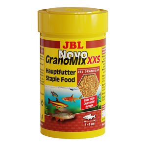 JBL Novo Gano Mix XXS 100 ml Granulat-Hauptfutter für kleine Aquarienfische
