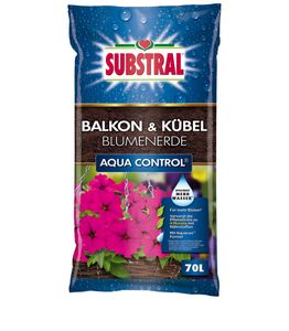 SUBSTRAL® Balkon & Kübel Blumenerde Aqua Control 70 l