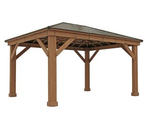 Westmann Holz Pavillon Devon 1216 | Natur | 490x371x315 cm