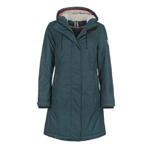 Blue Flame Damen Funktionsmantel - Funktionsjacke Regenjacke Outdoor-Jacke in Marine Blau Größe 38