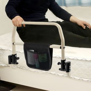 Bettgitter Aufstehhilfe klappbare Bettschiene Schutzgitter für Ältere Absturzsicherung Fallschutz Rausfallschutz Stützhilfe