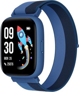 1,8" Smartwatch Uhr Schrittzähler, 24/7 Puls, IP68 Wasserdicht, Schlafmonitor, Wecker, 5 Puzzlespiele mit/ohne App, Fitness Tracker für Mädchen Jungen