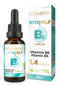 MARNYS® Witamina B6 w Płynie 30 ml - Szybkie wchłanianie dla zdrowia układu nerwowego i energii