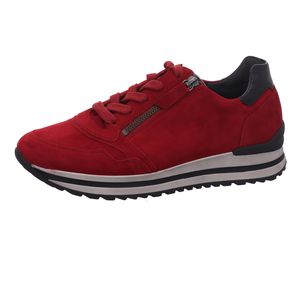 Gabor Comfort  Damenschuhe Schnürschuhe Sportive Sneaker low Rot Freizeit, Schuhgröße:EUR 39 | UK 6