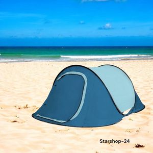 Wurfzelt Pop-Up Zelt Automatik Camping Strand Trekkingzelt Festival 2 Personen