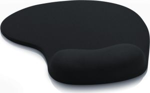 CSL - Gel Mauspad ergonomische Handgelenkauflage - Office Komfort Mousepad - Handgelenkpolster Handauflage - Gelkissen Gelpolster - Maus und Tastatur - abwaschbar - für Computer Laptop Notebook