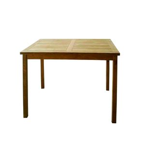 Premium Teak Tisch Gartentisch Esstisch 70x90x75cm