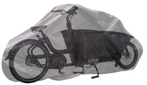 CUHOC - Lastenrad Abdeckung für ein Urban Arow - Cargo Bike Abdeckung Schwarz - Fahrradabdeckung für Lastenrad - Elektrofahrrad Abdeckung Redlabel