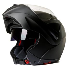 CMX Klapphelm Integralhelm Vader schwarz matt  "L"