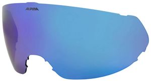 Alpina Alto Visor Q-Lite (Quattroflex Lite) Gr. 59-63 cm Visier für Alto Ski- oder Snowboarvisierhelm Visierhelm Ski Snowboard Wintersport blue