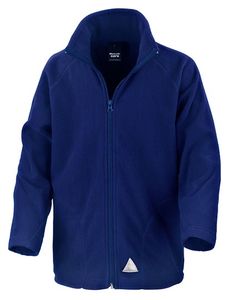 Result Core Uni Fleece-Jacke Junior Microfleece Jacket R114J Blau Royal M (8-10)