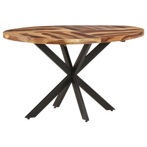 Esstisch 140x80x75 cm Akazie Massivholz mit Palisander-Finish Esszimmertisch Küche Tisch