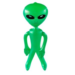 Außerirdische Aufblasbares Spielzeug  Alien Luftgefüllt Lustig Spielzeug Geburtstag Aufblasbar Spielzeug,Green-170cm