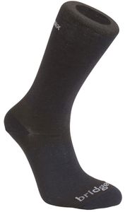 Bridgedale Liner Coolmax Boot - 2 páry Barva: black / Velikost: L