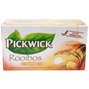 Pickwick Tee, Original Rooibos (Rothbusch) Tee mit Honig (20 Teebeutel)