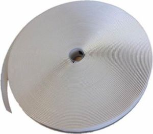 Gastro Uzal Tischklammer Skirting Klettband Tischdecke Klettband 25 m, Bei Tischplatten 2 cm breit,
