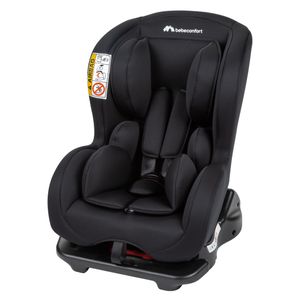 Bebeconfort, Sweet Safe, Kindersitz mit Sicherheitsgurt, 2-in-1-Kindersitz, 0 Monate bis 3,5 Jahre, 0-18 kg, Full Black