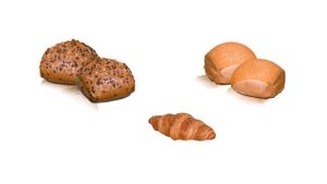Vestakorn Mini-Frühstück - 10x Party-Brötchen & 6x Mini-Croissants