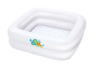 Bestway Baby Badewanne "Baby Tub", 86x86x25 cm - sortiert Blau oder Rosa; 51116