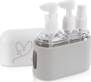 Orion | Reise-Kosmetikset 4-teilig - Transparent - Praktisch - BPA-frei - Auslaufsicher Orion | Reise-Kosmetikset 4-teilig - Transparent - Praktisch - BPA-frei - Auslaufsicher
