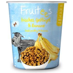 bosch Fruitees ¦ świeży drób & banan | 4-pak - 4 x 200g ¦ przekąski dla psów