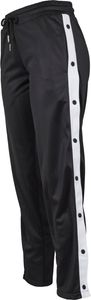 Dámské kalhoty Urban Classics Ladies Button Up Track Pants blk/wht/blk - M
