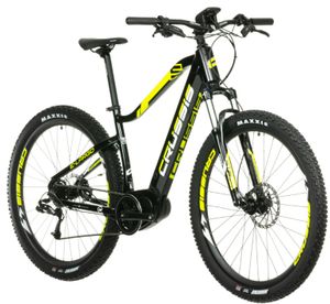 29 Zoll e-Bike Elektrofahrrad MTB E-Bike Neu Modell e-Largo 5.8 Crussis 2023 13Ah 468Wh 80Nm Pedelec Rahmenhöhe 20"(51 cm) Schwarz/Gelb
