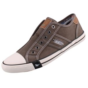 Mustang Herren Canvas Sneaker Grau