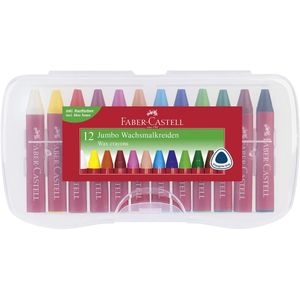 Voskové pastelky Faber Castell Jumbo box 12 voskových pasteliek