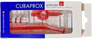 Curaprox Prime Plus Starter Set - 5x CPS 07 rot + UHS 409 + UHS 470