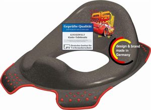Premium Kinder-Toilettensitz Disney Cars metallic für Kinder stabiler WC