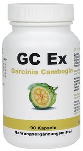 GC Ex, 1500 mg Garcinia Cambogia Extrakt, 90 Kapseln in , hochdosiert, 100% natürlich &  Germany