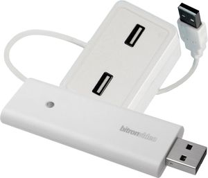 Telekom Smart Home ZigBee Funkstick V.2 | inkl. USB-Hub | USB 2.0 | Weiß