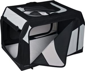 Vario Transportbox Gr. S TRIXIE schwarz/grau 61x43x46cm