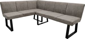 Eckbank 152 x 192 cm Vemal kurzer Schenkel links