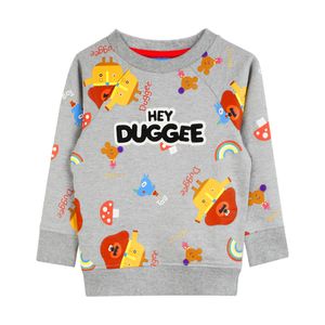 Hey Duggee - "Squirrel Club" Sweatshirt für Jungen NS6442 (116) (Grau/Bunt)