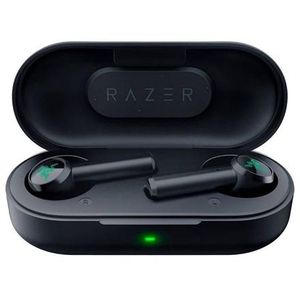 RAZER Hammerhead True Wireless (2nd Gen) - Kabellose Earbuds (In-Ear Ohrhörer, Chroma RGB Beleuchtung, aktive Rauschunterdrückung ANC, ultra-niedrige Latenzen, Lade-Etui) Schwarz