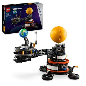 LEGO Technic Sonne Erde Mond Modell Spielset, Geschenk für Kinder ab 10 Jahren, Spielzeug zur Darstellung des Sonnensystems, lässt Jungen und Mädchen fantasievoll und selbstständig spielen 42179