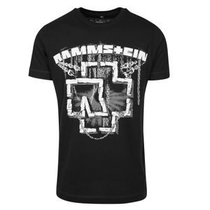 Urban Classics - Rammstein In Ketten Tee RS001 Black Bandshirt Shirt Herren Damen Größe M