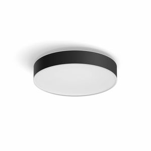 Philips Hue Bluetooth White Ambiance LED Deckenleuchte Enrave in Schwarz 19,2W 2450lm