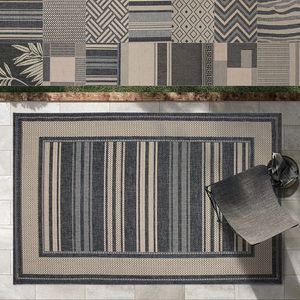 Vnútorné a vonkajšie koberce Clyde Letný koberec odolný voči poveternostným vplyvom Moderné vzory Panama 200x290 cm