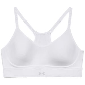 UNDER ARMOUR Infinity Low Covered Sport-BH Damen 101 - white/white/halo gray M
