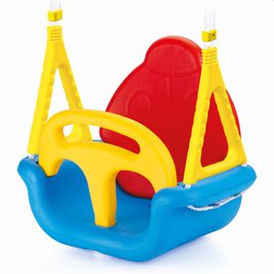 Kinderschaukel Baby Schaukelsitz Blau Gelb Rot Kinder Babyschaukelsitz 3in1 Neu