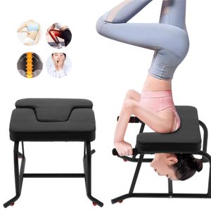Yoga Kopfstandstuhl Kopfstandhocker Kopfstandbank mit Abnehmbarer Birkenholz 