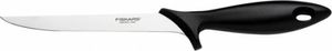 Fiskars Essential filetovací nôž s ohybnou čepeľou, nôž, kuchynský nôž, kuchynská pomôcka, plast / nerezová oceľ, 18 cm, 1023777