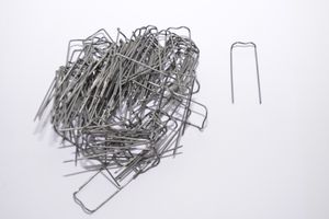 Patenthaften 17/35 2,5kg - Stabile Gestecknadeln für Floristik, Kranzbinden und Modellbau, Silber, Metall