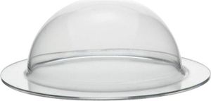 Transparente Acrylglas Halbkugel mit 100mm Durchmesser und umlaufender Krempe / Acryldome / Halbschale / Acryl / farblos / glasklar / Dome / 10 cm - Zeigis®